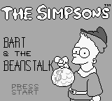 The Simpsons - Bart & the Beanstalk Title Screen